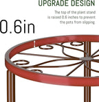 5-Pack Decent Metal Plant Stands, Heavy Duty Flower Pot Stands - Image 3