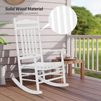 VINGLI Wooden Rocking Chair, Outdoor Chair - Image 6