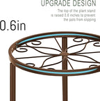 CADANI 5-Pack Metal Plant Stands - Image 4