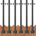 AILBTON 4 Pack Suspension Outdoor String Light Poles by AILBTON