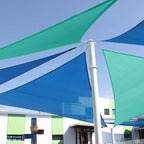 E&K Sunrise 10' x 10' x 10' Sun Shade Sail Triangle Canopy Shade Cover UV Block - Image 8