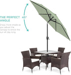 Best Choice Products 7.5ft Heavy-Duty Round Outdoor Market Table Patio Umbrella - Image 2