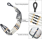 Macrame Plant Hanger with Pot, 3 Set Hanging Planters - Image 3
