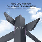 PURPLE LEAF 10' x 13' Aluminum Outdoor Pergola Wind-Resistant Retractable - Image 6
