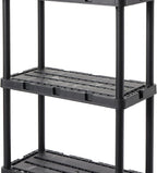 Gracious Living 2 Pack Light Duty Storage Shelves, Knect-A-Shelf 4-Shelf - Image 9