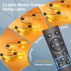 Outdoor String Led Patio Lights - 200Ft 60M Outside Waterproof Light - Image 2