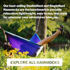 ENO, Eagles Nest Outfitters DoubleNest Lightweight Camping Hammock, 1 to 2 - Image 9