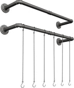 Plant Haning Rod, 2 Pack Hanging Planters - Image 8