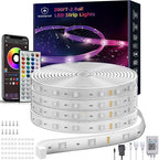 Outdoor Led Strip Lights Waterproof 198ft, Ip65 Outside Led Light Strip by Ledagic