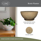 Classic Home and Garden Rosie Modern Planter w/Drainage - Image 2