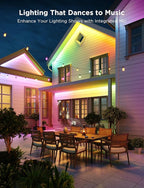 Govee Outdoor LED Strip Lights, 32.8ft Smart Outdoor Lights Work - Image 2