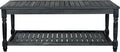 Safavieh Outdoor Collection Oakley Dark Slate Grey Coffee Table by SAFAVIEH