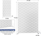 Outdoor Privacy Screen, Freestanding Privacy Fence Panels - Image 2