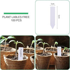 JERIA 100-Pack 3.15 Inch Peat Pots - Image 3