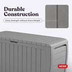 Keter Marvel Plus 71 Gallon Resin Outdoor Storage Box - Image 9