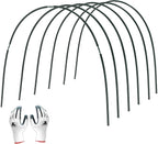 Gardzen Garden Hoops for Raised Beds Greenhouse Hoops, DIY Kit for Row Cover by Gardzen