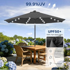 ABCCANOPY 10FT Durable Solar Led Patio Umbrellas - Image 5