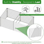 SnugNiture Galvanized Raised Garden Bed 6x3x2FT Outdoor Large Metal Planter Box - Image 6