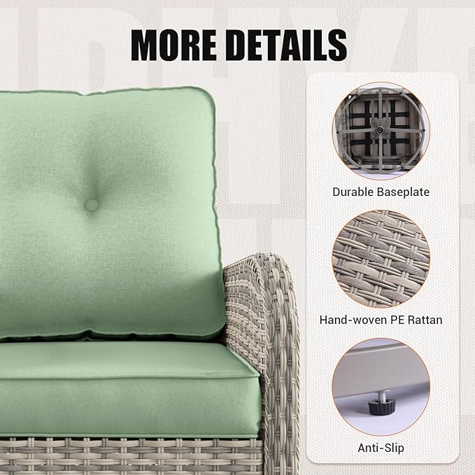 9-Piece Outdoor Patio Furniture Set - Image 7