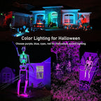 TOVEENEN 25W Color LED Outdoor Landscape Spotlight - Image 3