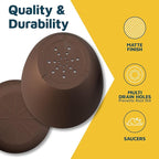 Planter Pots with Drainage Holes - Image 7