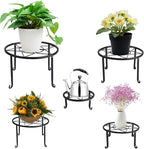 5 Pack Metal Plant Stands for Multiple Plant, Heavy Duty Flower Pot Stands for - Image 4