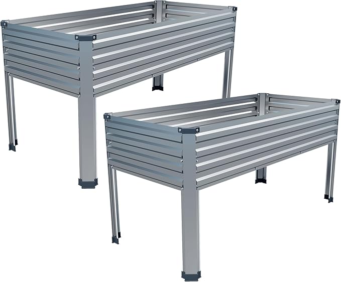 Galvanized Raised Garden Bed by DIIYIV