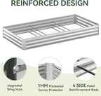 Raised Garden Bed with Self-Watering System, Galvanized Raised Beds - Image 6