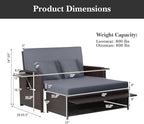 Tangkula Patio Rattan Daybed - Image 6