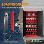 Yizosh Metal Storage Cabinet - Image 5