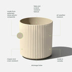 Veradek Demi Series Round Planter - Image 2