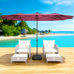 LEVELEVE 14FT Double-Sided Patio Umbrella - Image 7