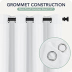Outdoor Curtains for Patio Waterproof 6 Panels - Image 5
