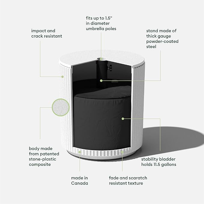 Veradek Umbrella Side Table - Image 3