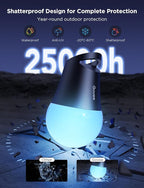 Govee Smart Outdoor String Lights 2, 96ft RGBIC Outdoor Lights - Image 5