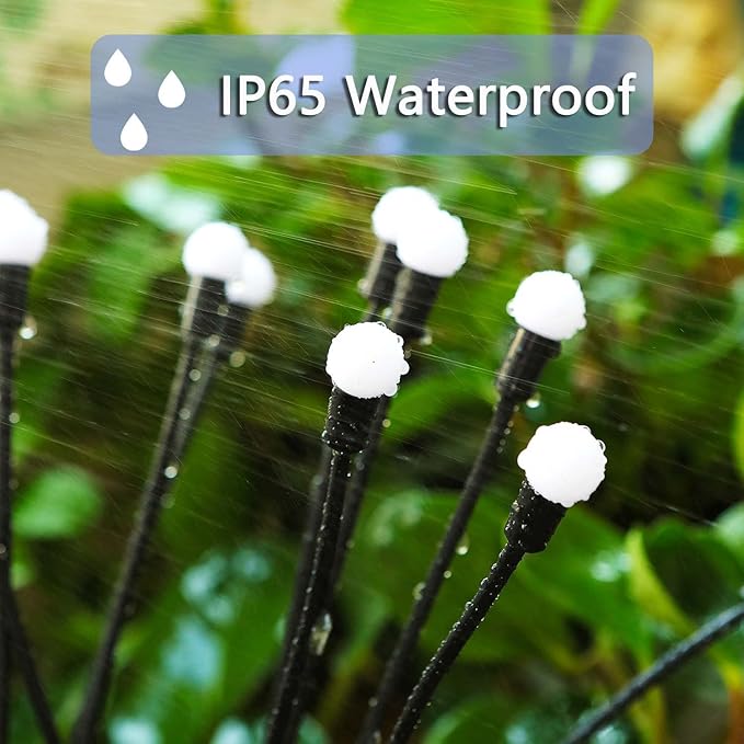 Solar Firefly Lights 16 LED Swaying Outdoor Waterproof Decorative Lights - Image 4