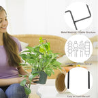 4 Pcs Mini Metal Trellis for Potted Plants, Climbing Support for Hoya Vines - Image 4