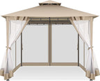 COBIZI Gazebo 10x10 Heavy Duty Gazebos - Image 7