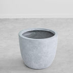 Kante 14 Inch Dia Round Concrete Planter, Indoor Outdoor Large Plant Pot - Image 8