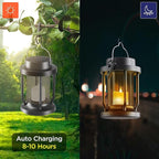 Solar Lantern Outdoor & Indoor Use – Hanging Solar Lights - Image 2