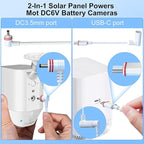 Solar Panel Charger for Ring Camera，Spotlight Cam Plus/Pro and Stick Up Cam - Image 5