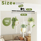 Bamworld Hanging Planters for Indoor Plants Plant Hanger Indoor Hanging Plant - Image 4
