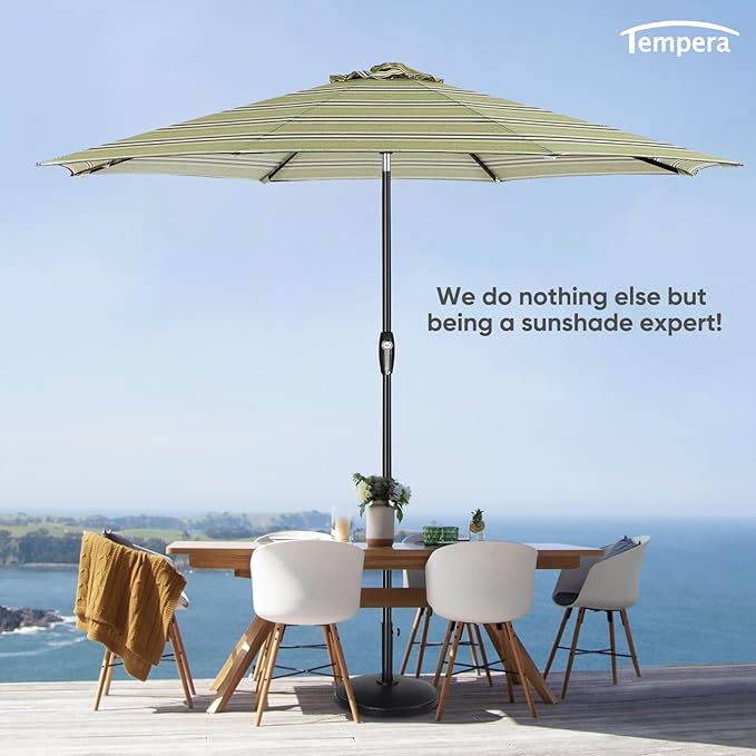 Tempera Patio Market Outdoor Table Umbrella - Image 7