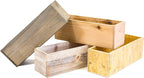 Wooden Planter Box, Rose Wood, Plastic Liner l Garden Decor l Restaurant and - Image 3