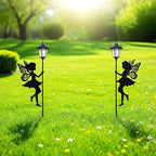 Solar Fairy Garden Stake Decorative Lantern Outdoor Waterproof, Outdoor Garden - Image 2