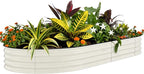 Garvee Galvanized Raised Garden Bed Outdoor, Rust-Resistant Raised Garden Beds by Garvee