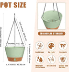 Amyhill 6 Pcs 8 Inch Hanging Planter - Image 2