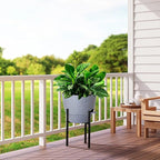 12 inch Large Self Watering Pots, Plastic Planters - Image 7