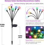 Solar Garden Lights Outdoor, Swaying Light Waterproof Solar Lights Outdoor - Image 2