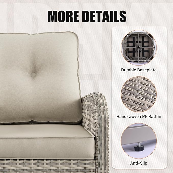 16-Piece Outdoor Patio Furniture Set - Image 9